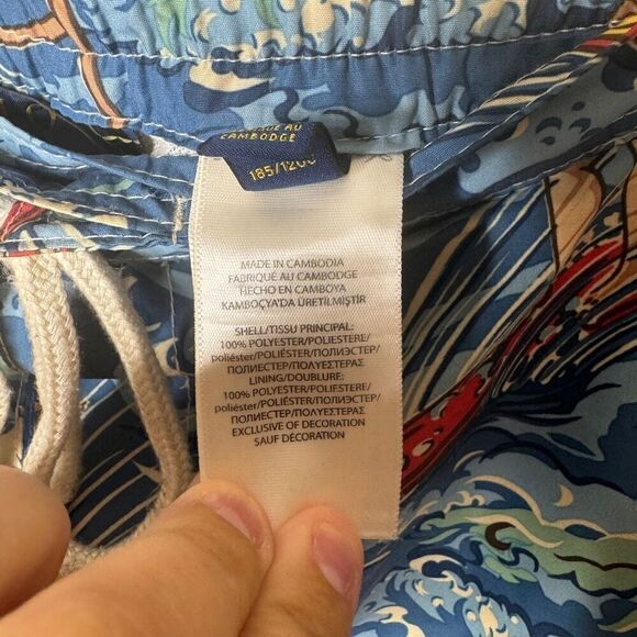 Polo Ralph Lauren Shorts Mens 4XB Tropical Pattern Street Style Swimwear Surfers - Picture 7 of 11